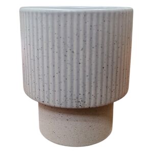 Speckled Gray Ceramic Planter